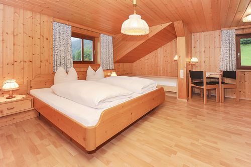 Wohnung Alpenrose, Schlafzimmer