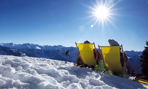 Sonnenskilauf, (c) Vorarlberg Tourismus, Fotograf Ludwig Berchtold