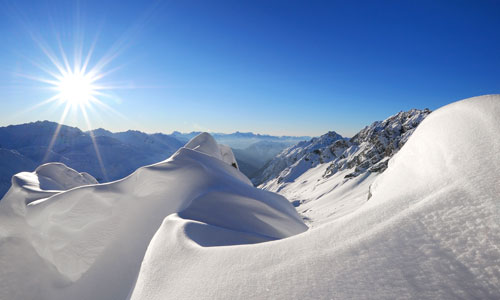 Schneewächte, (c) Vorarlberg Tourismus, Fotograf Josef Mallaun