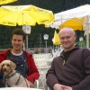 Stammgäste Veerle und Benito